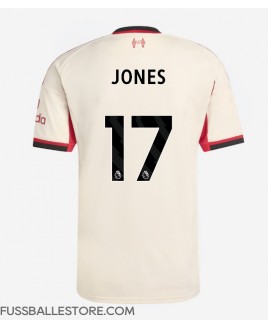 Günstige Liverpool Curtis Jones #17 Auswärtstrikot 2025-26 Kurzarm